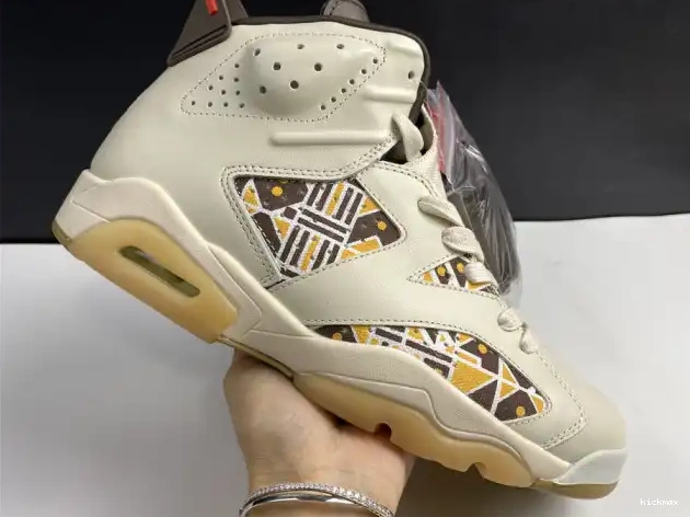 Rep MAX AIR Brown (2020) CZ4152-100 Jordan 6 Retro Sail Quai54 0604